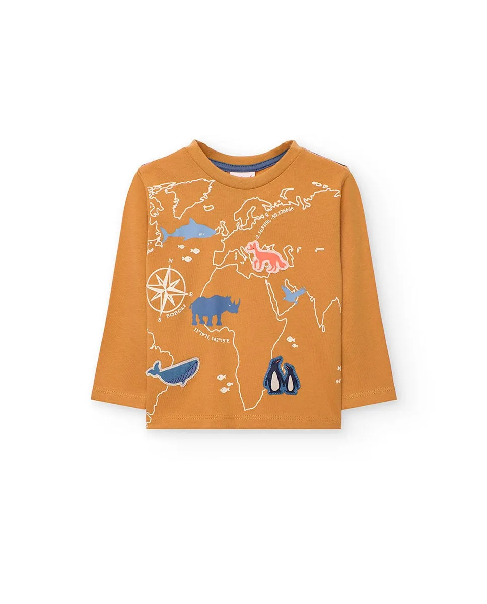 Детская футболка с круглым вырезом и длинными рукавами Boboli, горчичный, Желтый, Детская футболка с круглым вырезом и длинными рукавами Boboli, горчичный
Детская футболка с круглым вырезом и длинными рукавами Boboli, горчичный, Желтый, Детская футболка с круглым вырезом и длинными рукавами Boboli, горчичный