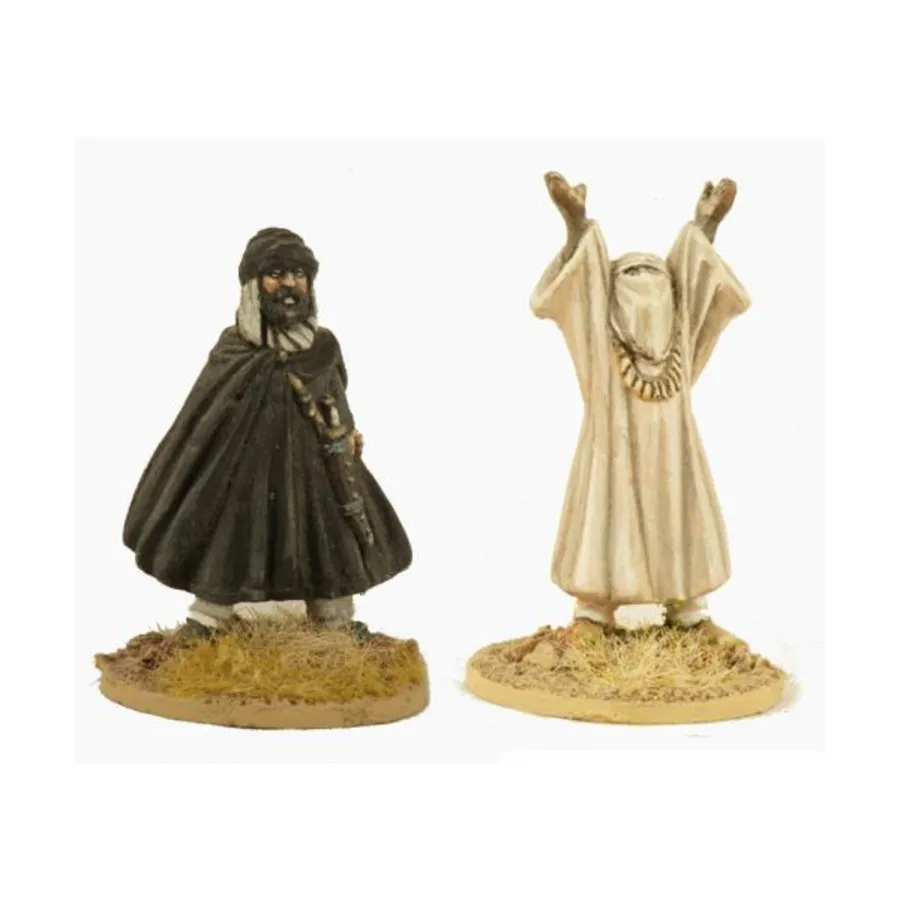 Бен Юсеф и Имам, Gripping Beast Miniatures - The Moors (28mm) 
Бен Юсеф и Имам, Gripping Beast Miniatures - The Moors (28mm)