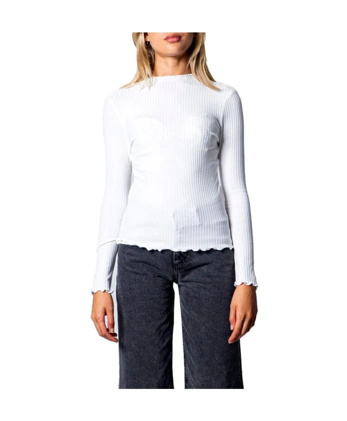 Стильный белый свитер с высоким воротником Only, белый
Стильный белый свитер с высоким воротником Only, белый