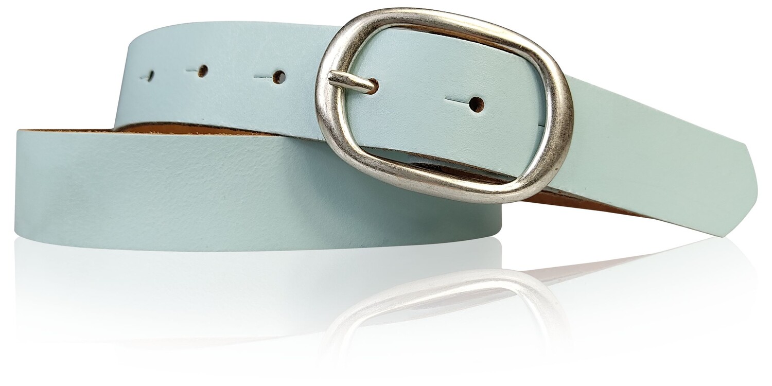 Кожаный ремень FRONHOFER, аква
Кожаный ремень FRONHOFER, аква