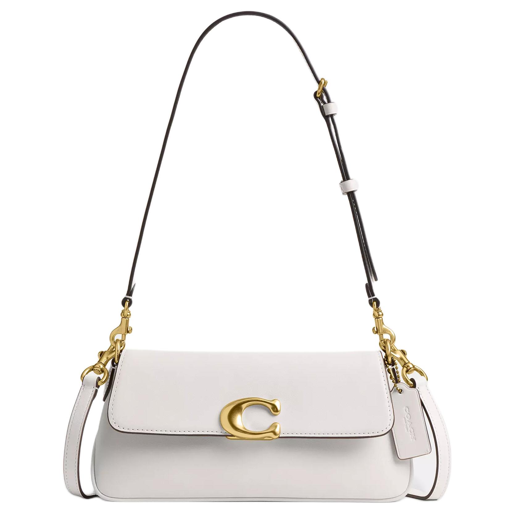 COACH Кожаная портативная сумка через плечо среднего размера женская белая
COACH Кожаная портативная сумка через плечо среднего размера женская белая