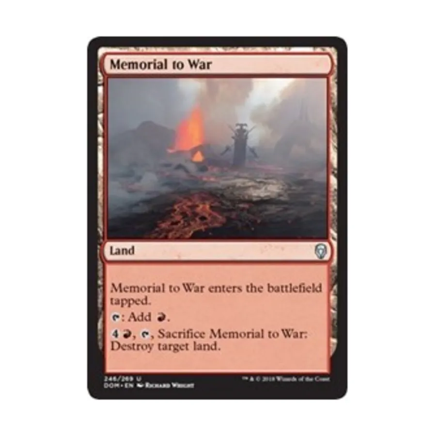 CCG Мемориал войне (U), MTG - Dominaria
CCG Мемориал войне (U), MTG - Dominaria