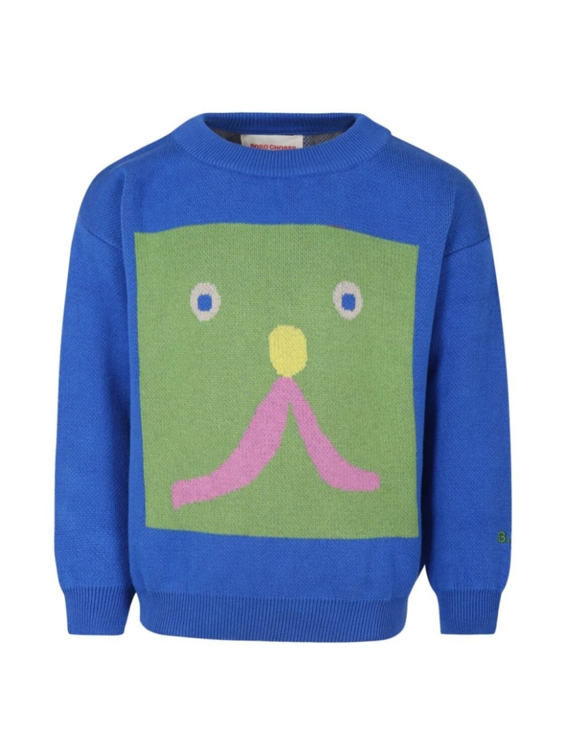Bobo Choses джемпер с интарсией, синий
Bobo Choses джемпер с интарсией, синий