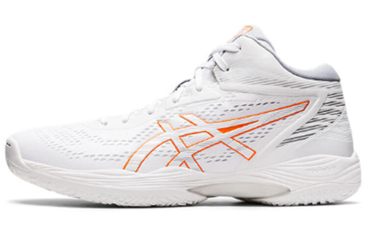 Кроссовки Asics Gel-Hoop V14 Unisex, белый/оранжевый
Кроссовки Asics Gel-Hoop V14 Unisex, белый/оранжевый