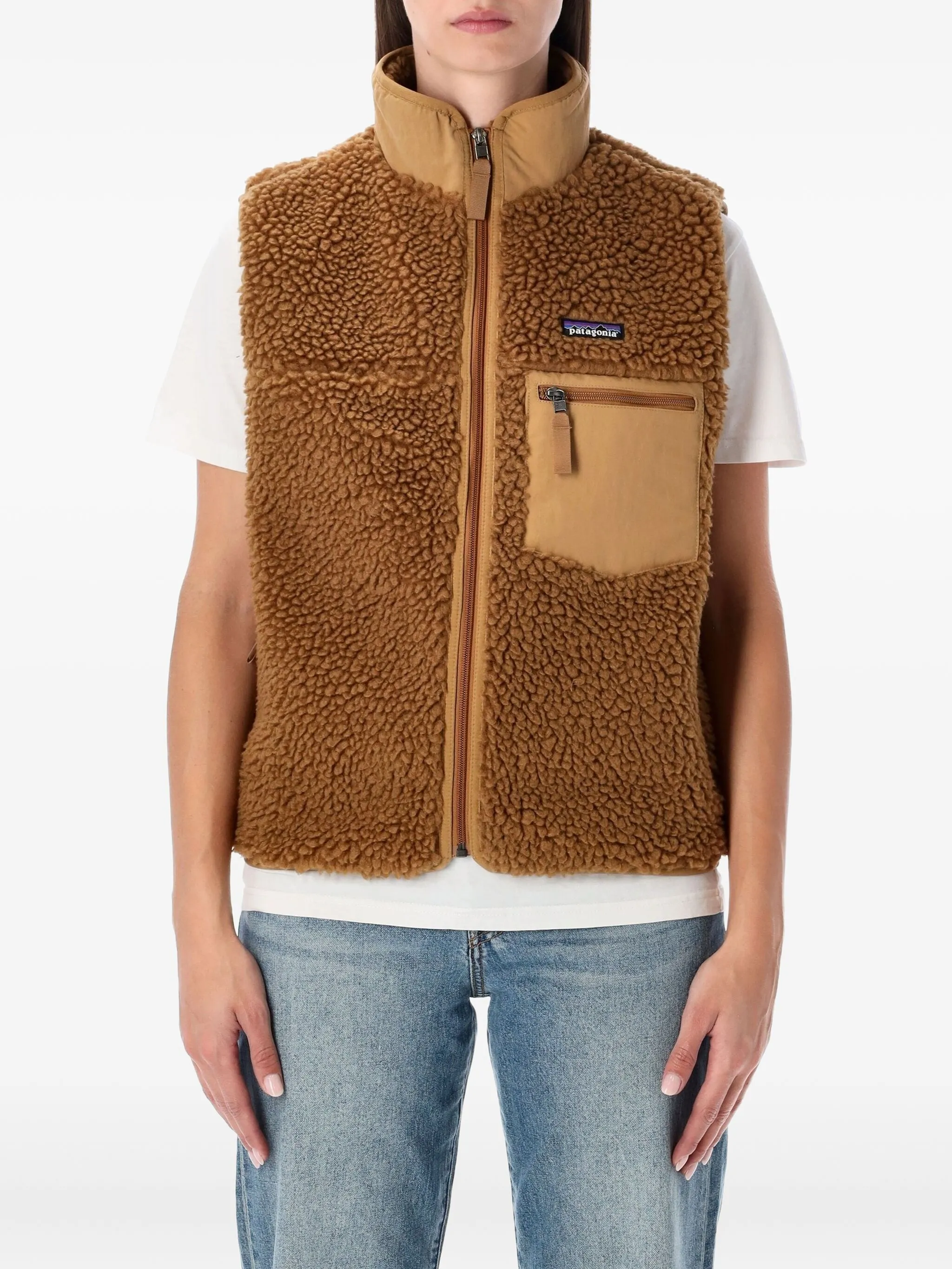 Жилет Retro-X с карманом на молнии Patagonia, коричневый
Жилет Retro-X с карманом на молнии Patagonia, коричневый