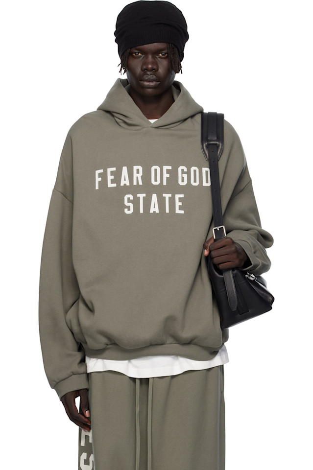 Fear Of God Essentials Серая флисовая толстовка в стиле 90-х
Fear Of God Essentials Серая флисовая толстовка в стиле 90-х