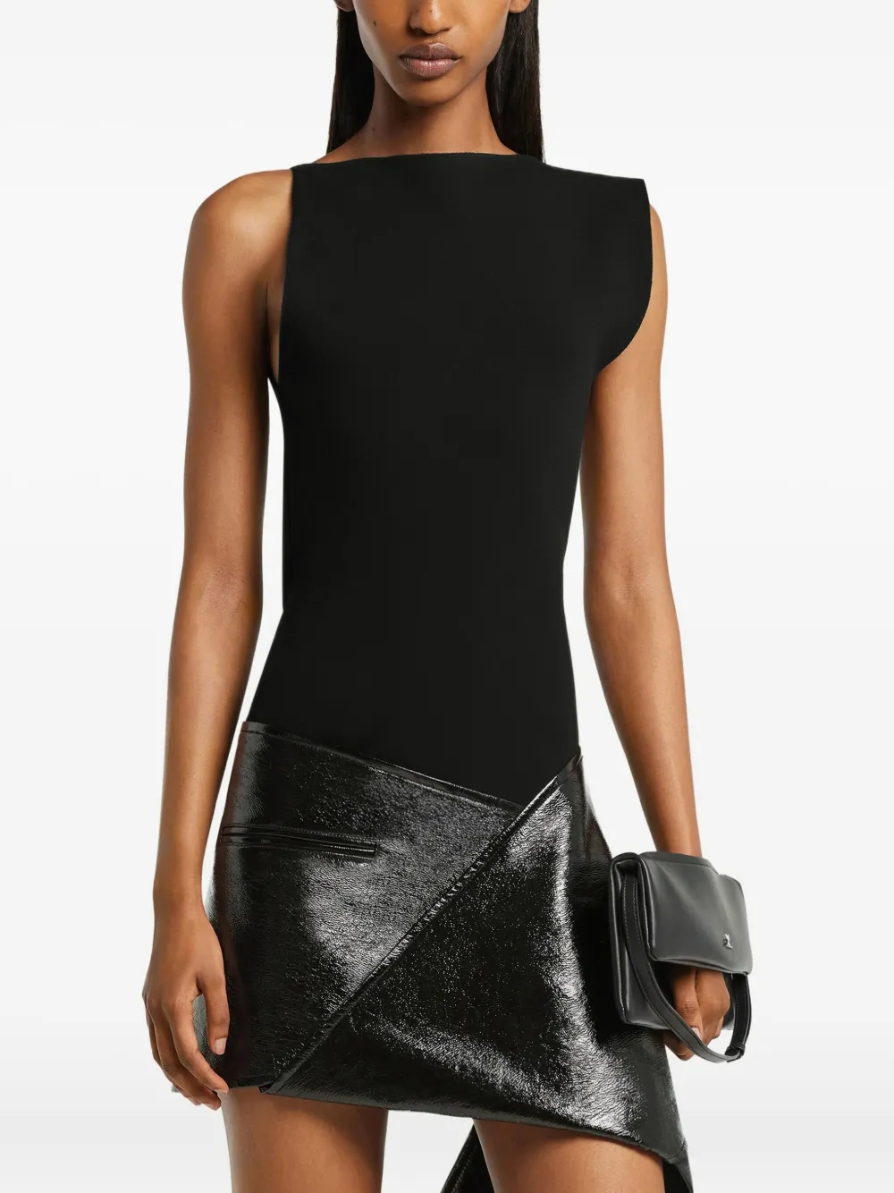 Топ Interlock Courrèges, черный
Топ Interlock Courrèges, черный