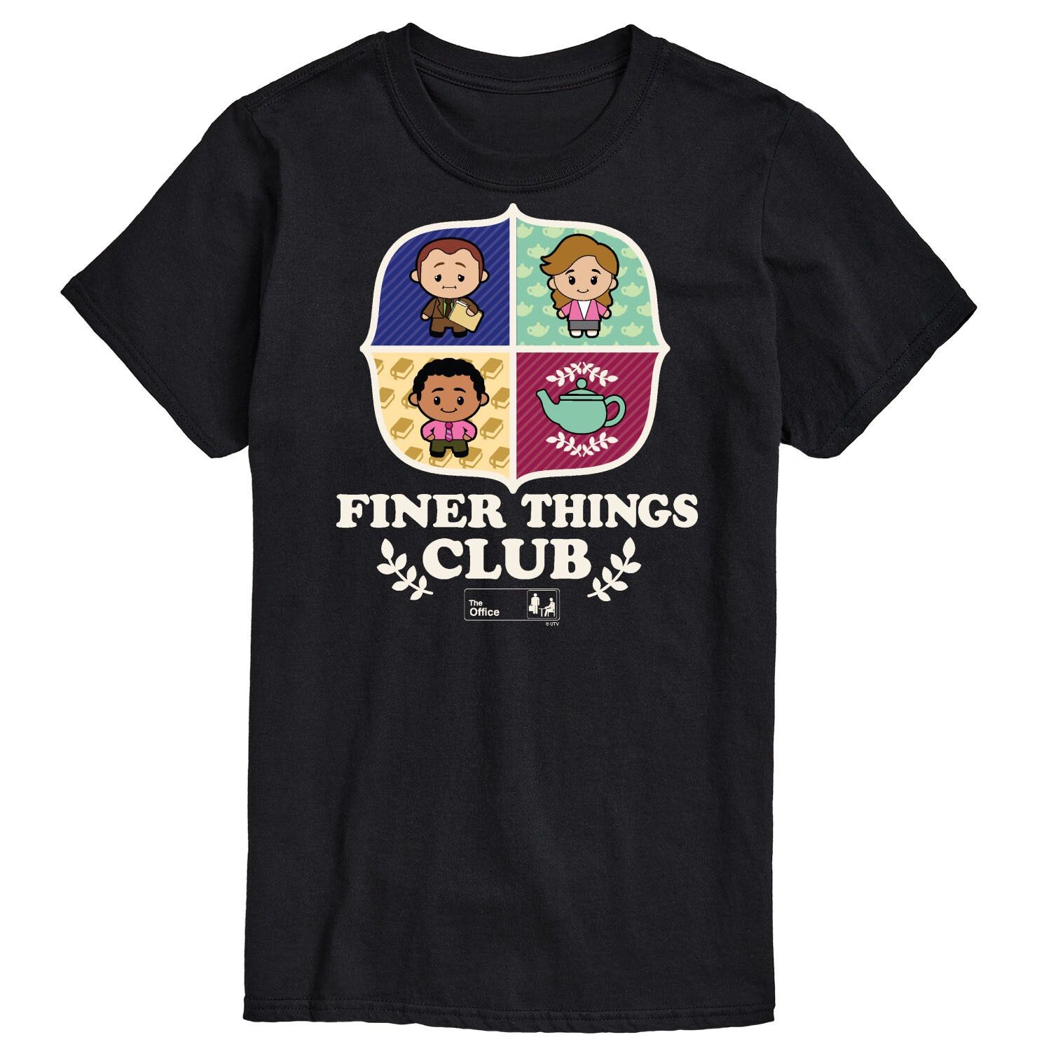 Футболка Big & Tall The Office Finer Things с графическим рисунком Licensed Character, черный
Футболка Big & Tall The Office Finer Things с графическим рисунком Licensed Character, черный