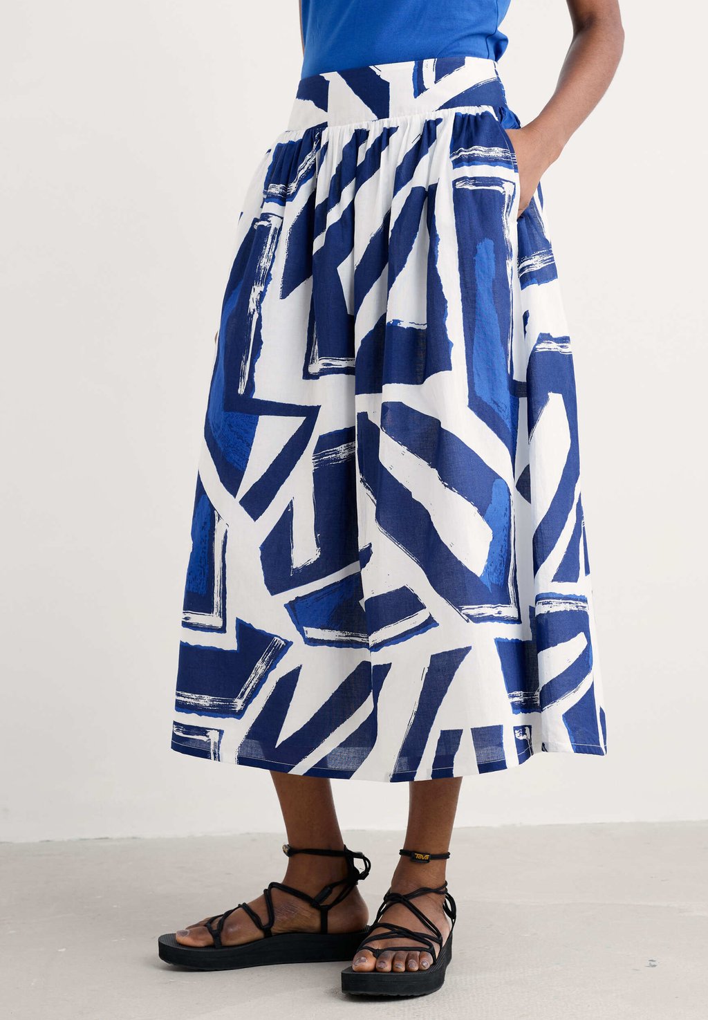 Юбка А-силуэта MEVAGISSEY Seasalt Cornwall, синий
Юбка А-силуэта MEVAGISSEY Seasalt Cornwall, синий