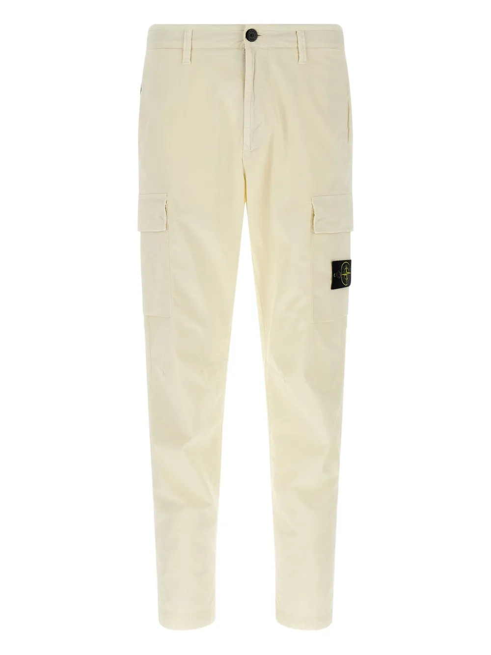 Брюки с накладными карманами и нашивкой с логотипом Stone Island, нейтральный
Брюки с накладными карманами и нашивкой с логотипом Stone Island, нейтральный