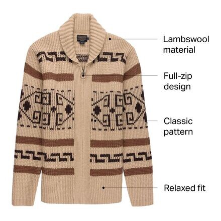 Оригинальный свитер Westerley мужской Pendleton, коричневый
Оригинальный свитер Westerley мужской Pendleton, коричневый