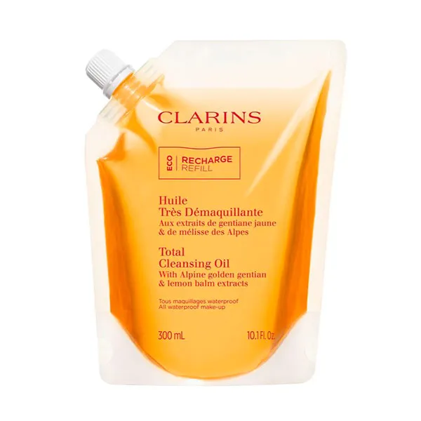 Запасное масло для снятия макияжа Total Cleansing Oil Clarins, 300 ml
Запасное масло для снятия макияжа Total Cleansing Oil Clarins, 300 ml