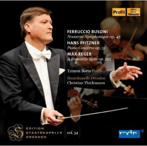 CD диск Busoni / Barto / Staatskapelle Dresden: Edition Staatskapelle Dresden 34: Busoni Pfitzner
CD диск Busoni / Barto / Staatskapelle Dresden: Edition Staatskapelle Dresden 34: Busoni Pfitzner