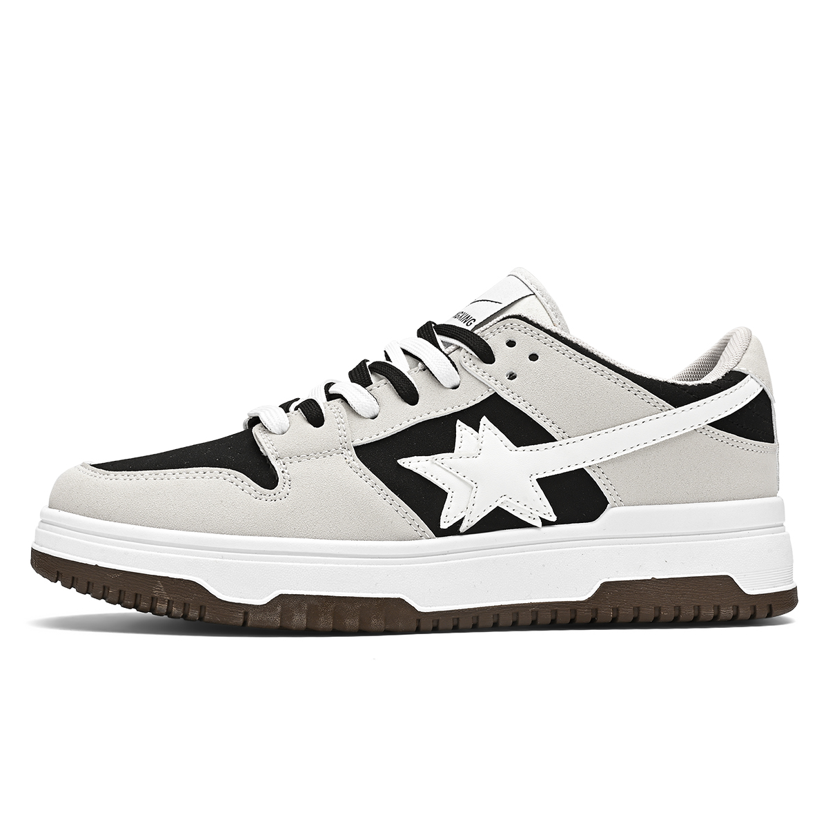 Нескользящие, амортизирующие, износостойкие, легкие, низкие, мужские, кроссовки для скейтбординга, черно-серые Binary, Black Gray 
Нескользящие, амортизирующие, износостойкие, легкие, низкие, мужские, кроссовки для скейтбординга, черно-серые Binary, Black Gray