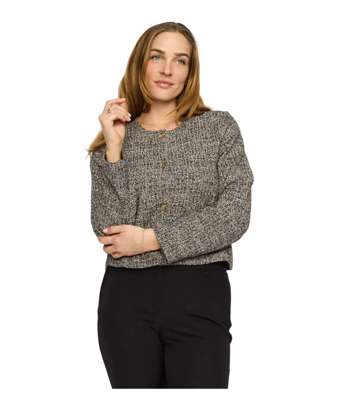 Элегантный черный блейзер gaby.ea25 2-Biz, серый
Элегантный черный блейзер gaby.ea25 2-Biz, серый