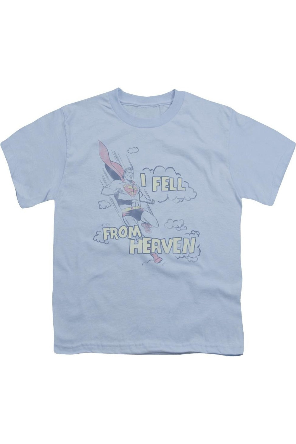 Футболка с коротким рукавом для детей "Superman I Fell" Gildan, светло-голубой
Футболка с коротким рукавом для детей "Superman I Fell" Gildan, светло-голубой