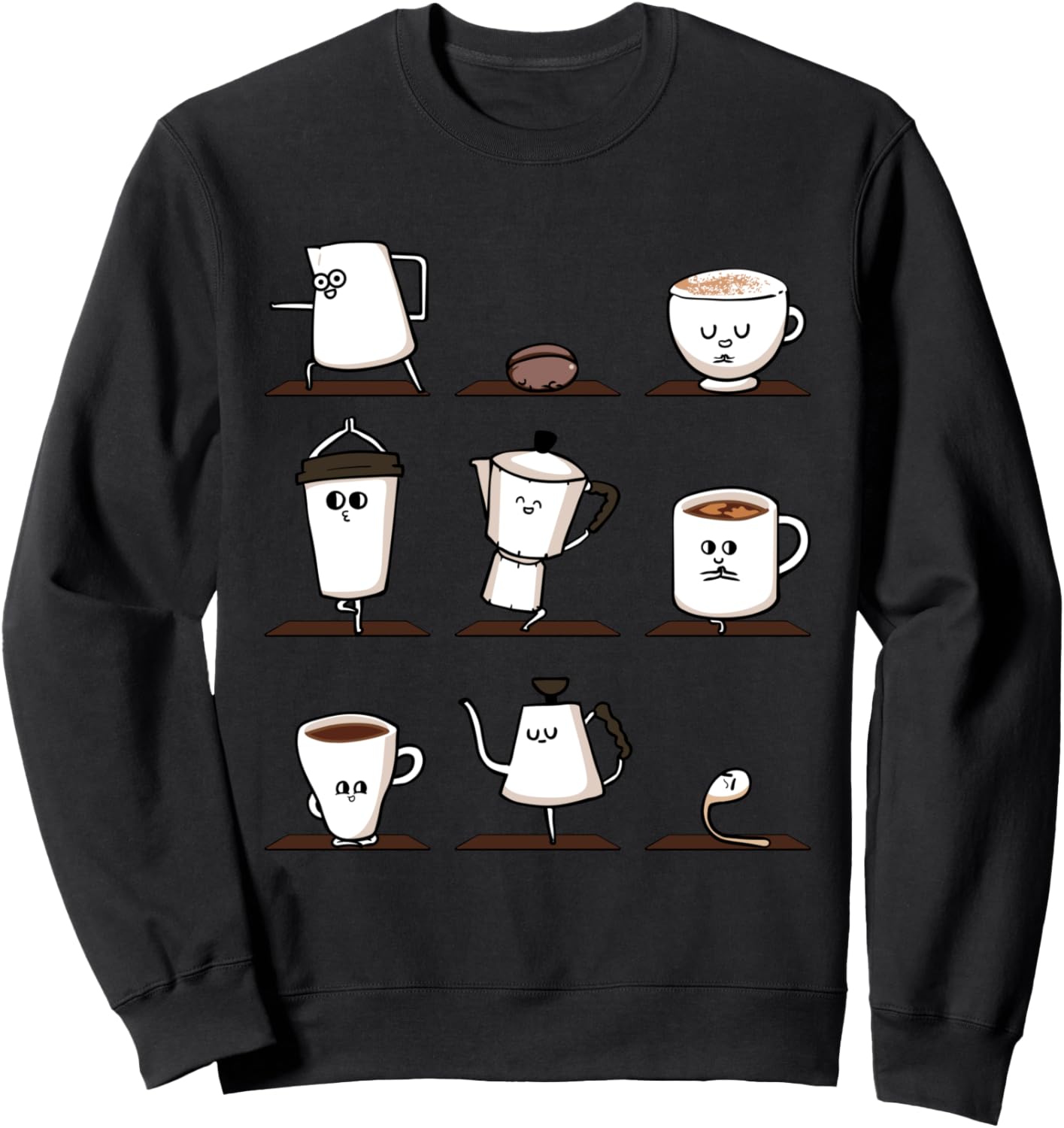 Толстовка для йоги цвета кофе, черная Huebucket
Толстовка для йоги цвета кофе, черная Huebucket