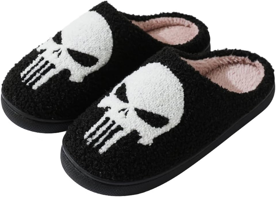 Мультяшные тапочки для женщин и мужчин, милые, уютные, плюшевые, теплые тапочки на дома и улицу, «Встретимся в полночь», клубника, гриб, злые глаза, сердечки-любовь V Opxin, Skull-b
Мультяшные тапочки для женщин и мужчин, милые, уютные, плюшевые, теплые тапочки на дома и улицу, «Встретимся в полночь», клубника, гриб, злые глаза, сердечки-любовь V Opxin, Skull-b