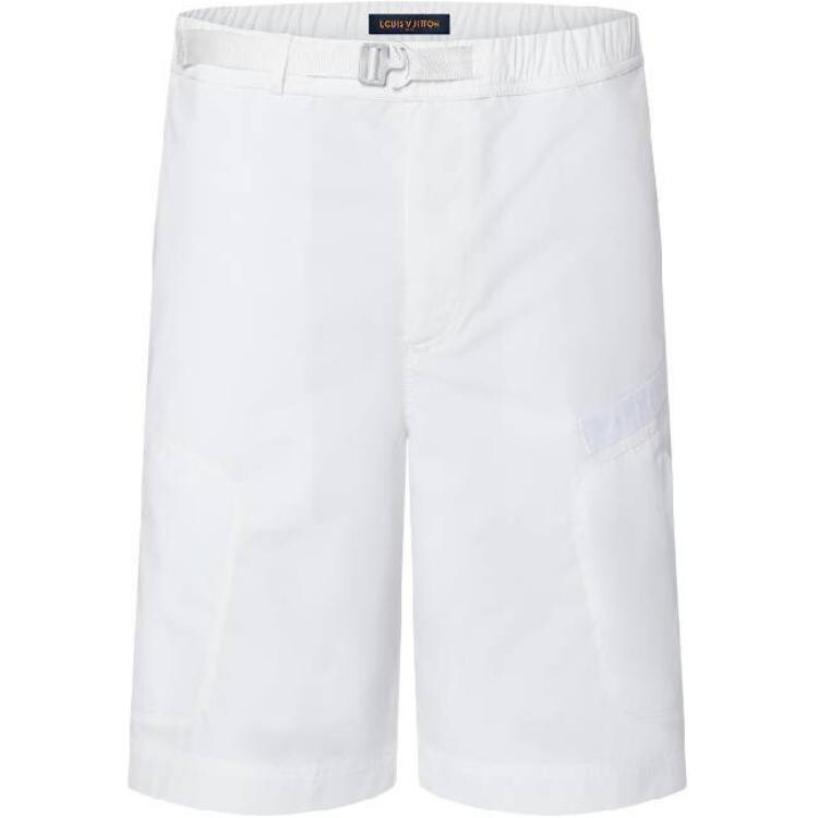 Повседневные шорты мужские белые Louis Vuitton, белый 
Повседневные шорты мужские белые Louis Vuitton, белый