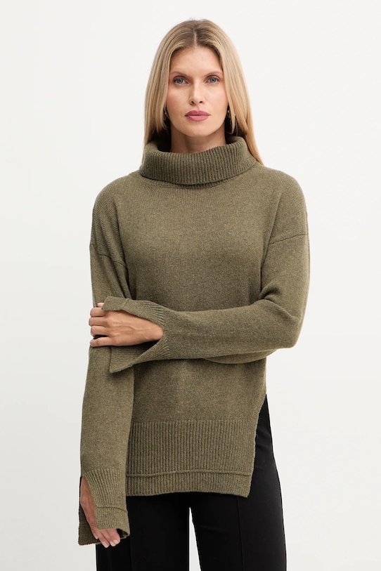 Свитер из смесовой шерсти Simona Corsellini, зеленый
Свитер из смесовой шерсти Simona Corsellini, зеленый