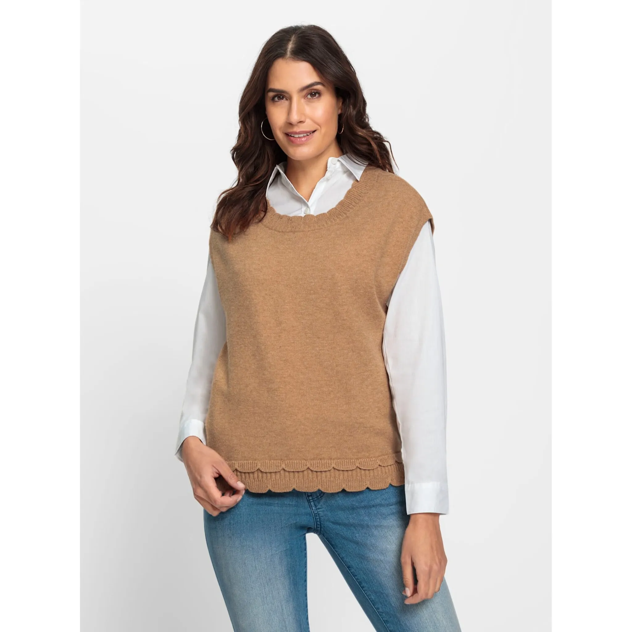 Вдохновение свитер-жилет "свитер-жилет" Inspirationen, серый
Вдохновение свитер-жилет "свитер-жилет" Inspirationen, серый