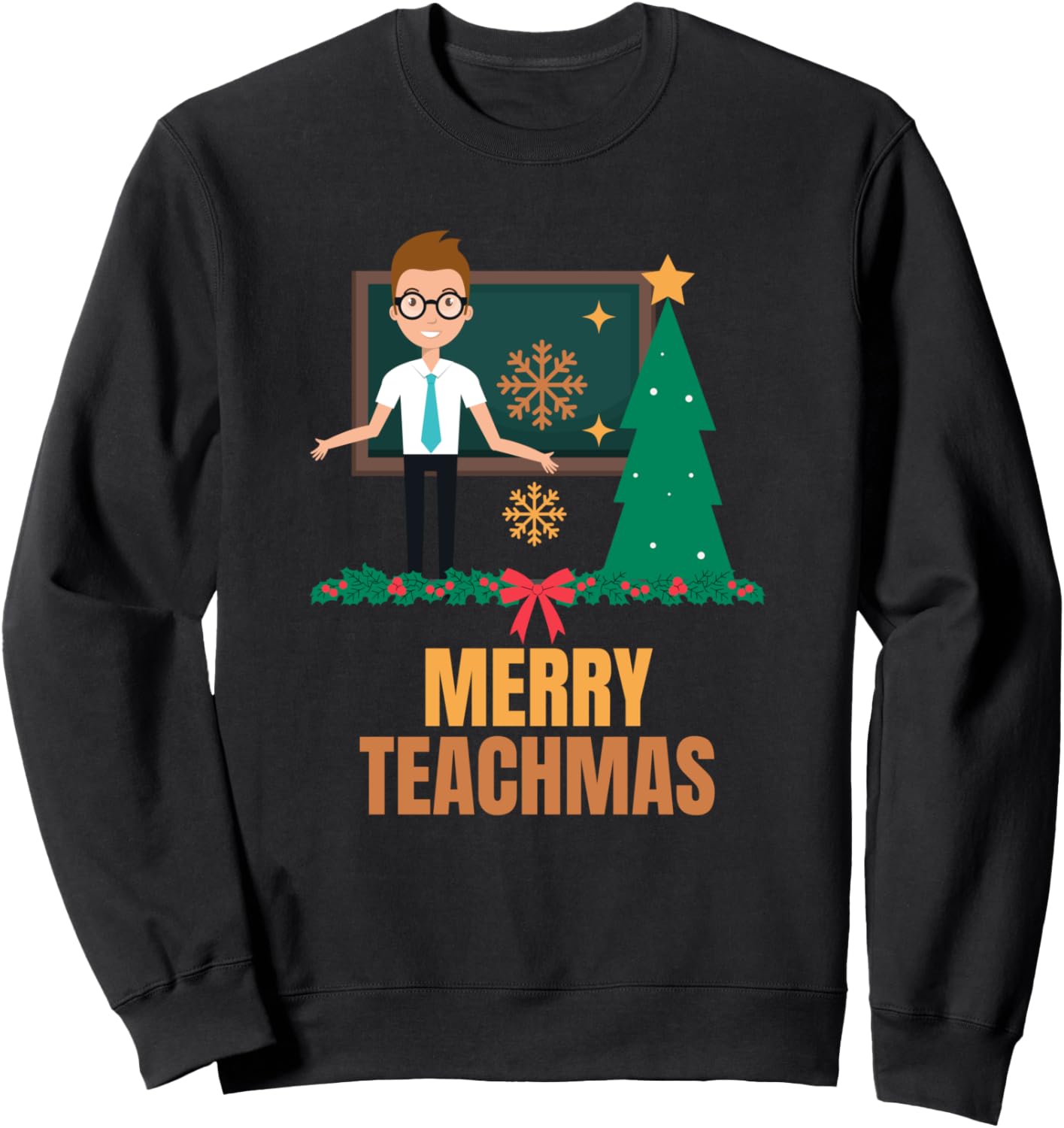 Веселое Рождество, забавная толстовка с дизайном для учителя Merry Teachmas Christmas Holidays Funny Teacher, черный
Веселое Рождество, забавная толстовка с дизайном для учителя Merry Teachmas Christmas Holidays Funny Teacher, черный