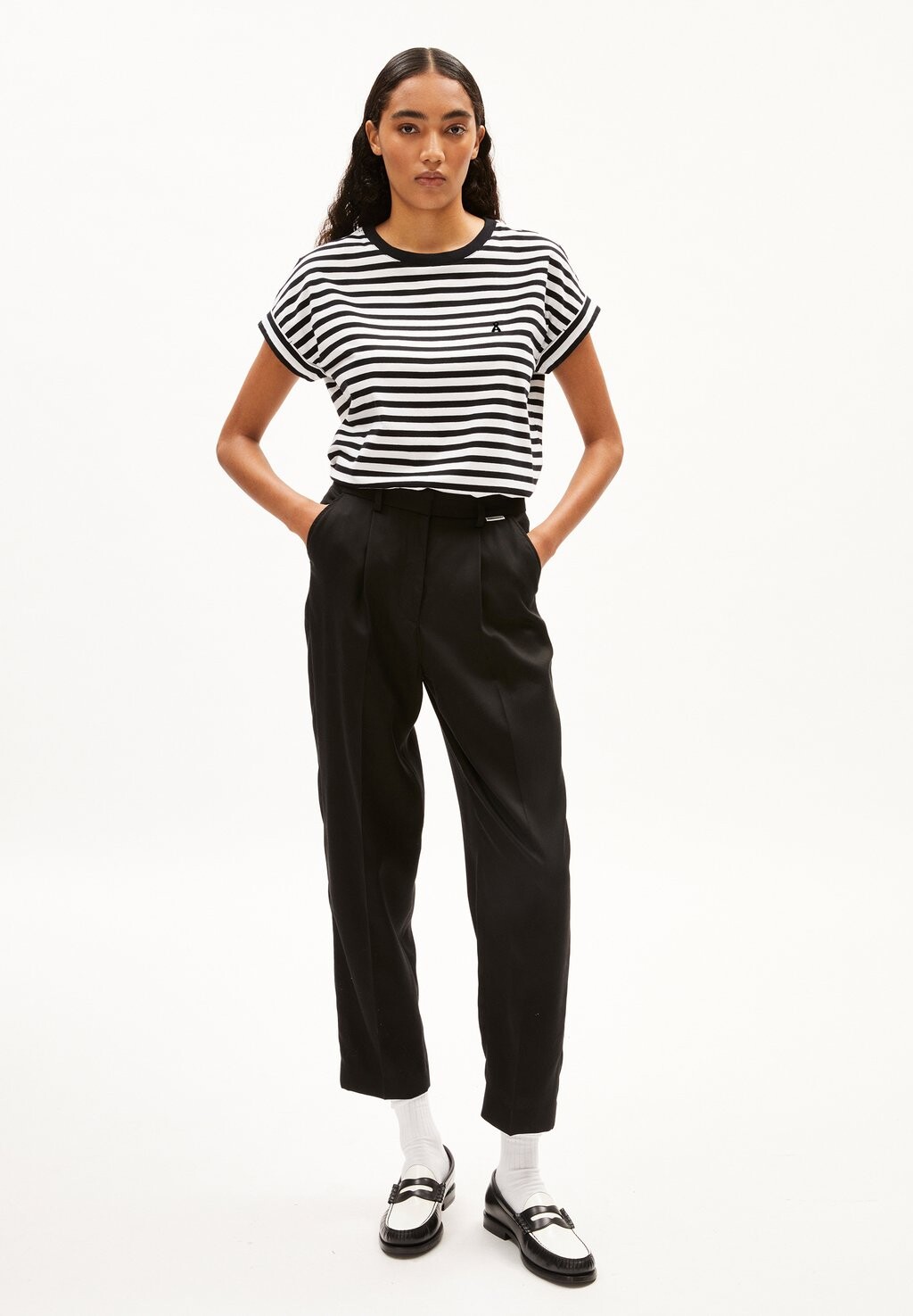 Футболка с принтом IDAARA STRIPES ARMEDANGELS, белый
Футболка с принтом IDAARA STRIPES ARMEDANGELS, белый