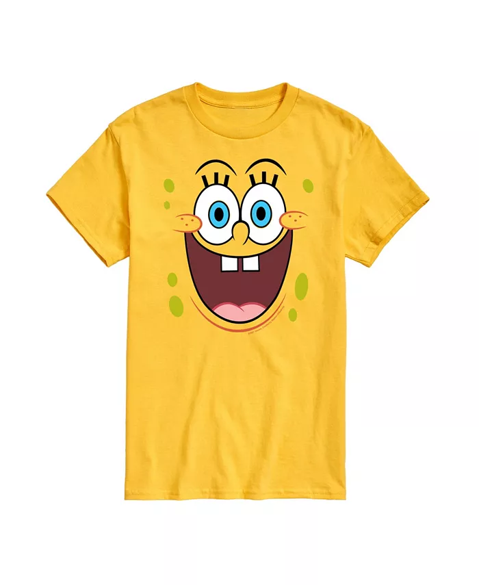 Мужская футболка с коротким рукавом с лицом Губки Боба Квадратные Штаны Airwaves, желтый
Мужская футболка с коротким рукавом с лицом Губки Боба Квадратные Штаны Airwaves, желтый