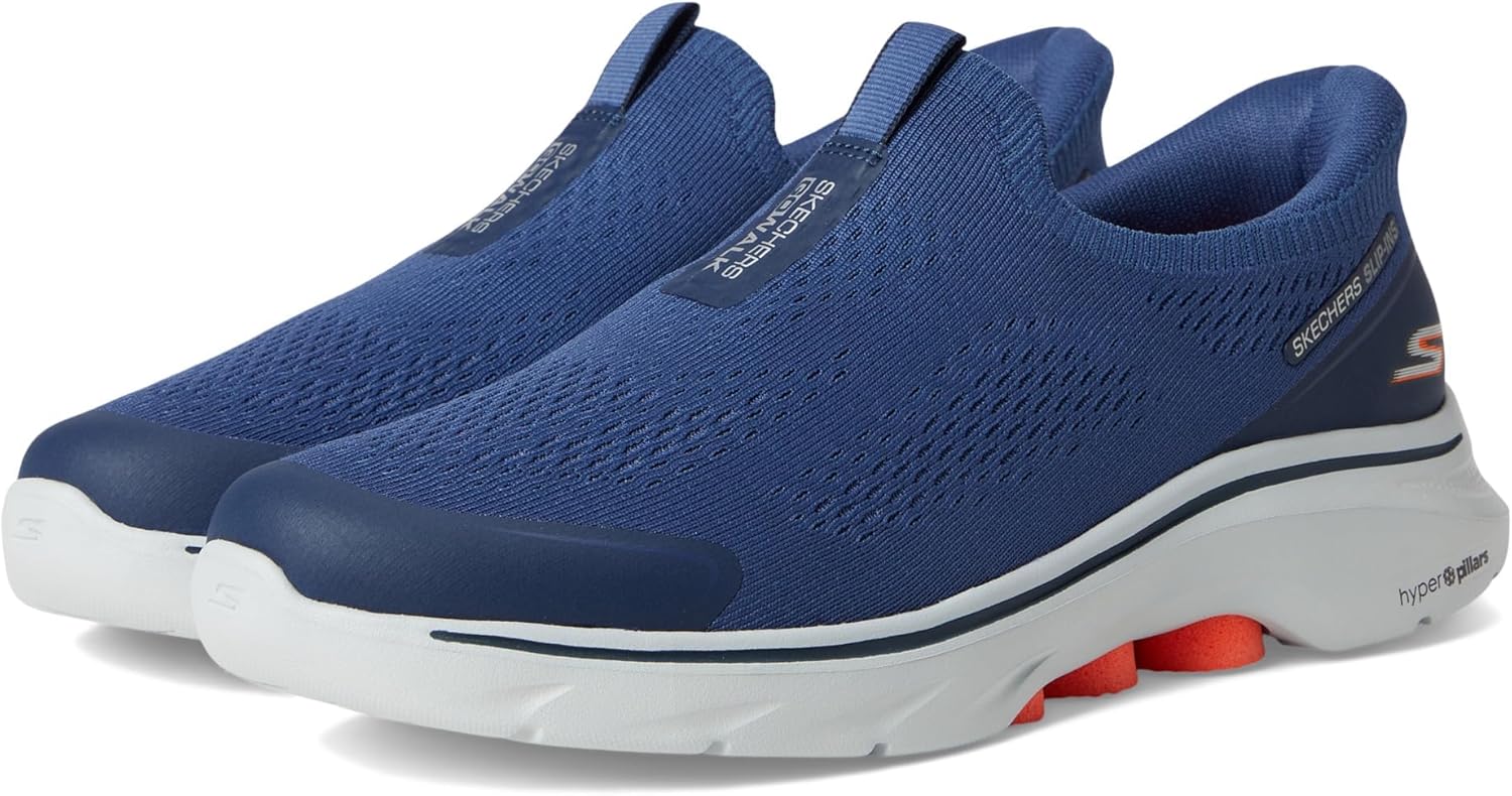 Мужские кроссовки Skechers Go Walk 7 без шнурков- легкая эволюция кроссовок, темно-синий
Мужские кроссовки Skechers Go Walk 7 без шнурков- легкая эволюция кроссовок, темно-синий