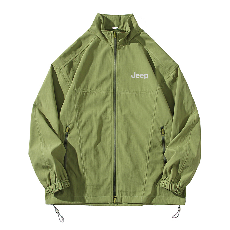 Jeep Стоячий воротник куртка оверсайз унисекс, Olive Green (Lightweight Version)
Jeep Стоячий воротник куртка оверсайз унисекс, Olive Green (Lightweight Version)