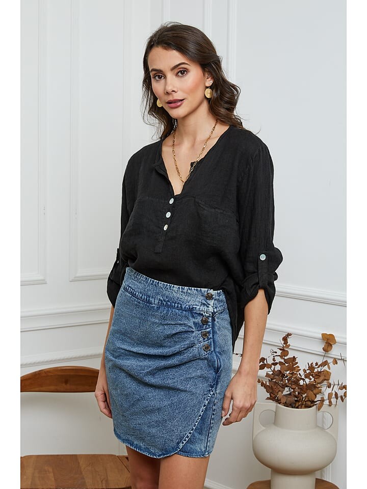 Блуза La Compagnie Du Lin, черный
Блуза La Compagnie Du Lin, черный