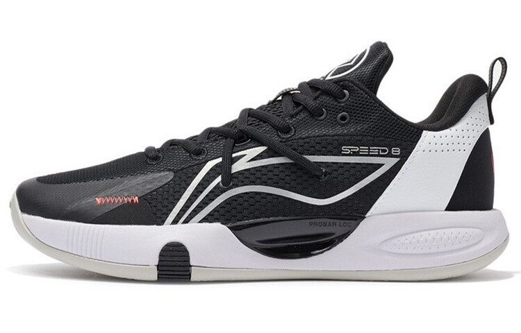 Баскетбольные кроссовки Speed 8 мужские с низким верхом, черные/белые Lining
Баскетбольные кроссовки Speed 8 мужские с низким верхом, черные/белые Lining