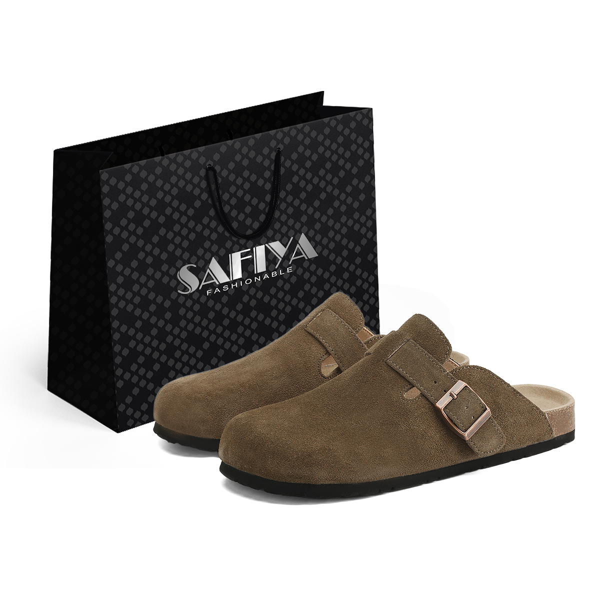 SAFIYA Унисекс тапочки с закрытым носком оливкового зеленого цвета универсальный размер, цвет Olive Green-One Size
SAFIYA Унисекс тапочки с закрытым носком оливкового зеленого цвета универсальный размер, цвет Olive Green-One Size