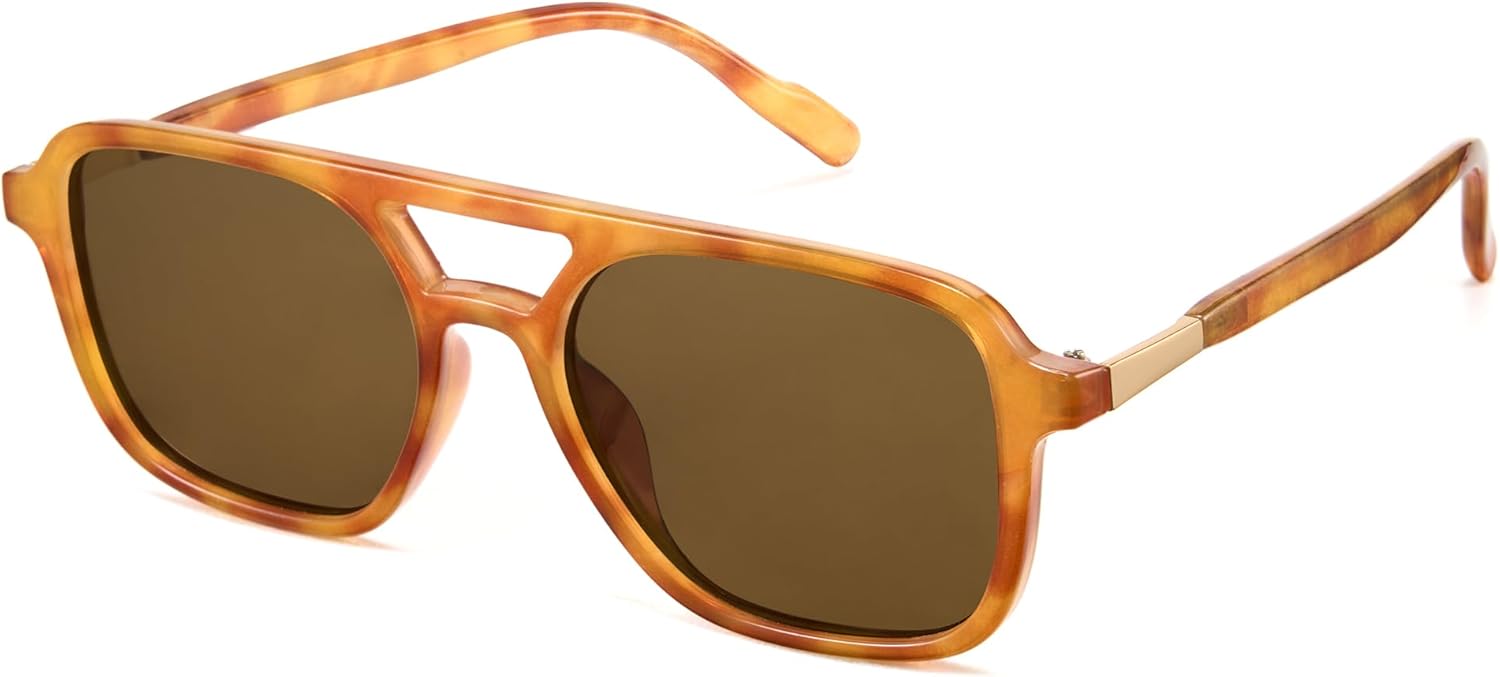 Солнцезащитные очки Cyxus Retro Aviator для женщин в винтажном стиле 70-х годов, поляризованные линзы, защита от УФ-излучения, для пляжа, музыкальных фестивалей, P1215, 03-aviator Sunglasses for Women-yellow Tortoise
Солнцезащитные очки Cyxus Retro Aviator для женщин в винтажном стиле 70-х годов, поляризованные линзы, защита от УФ-излучения, для пляжа, музыкальных фестивалей, P1215, 03-aviator Sunglasses for Women-yellow Tortoise