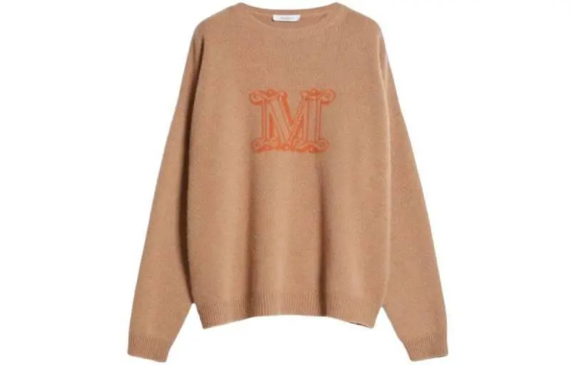 MaxMara Кашемировый свитер женский Brown с круглым вырезом Moderate
MaxMara Кашемировый свитер женский Brown с круглым вырезом Moderate