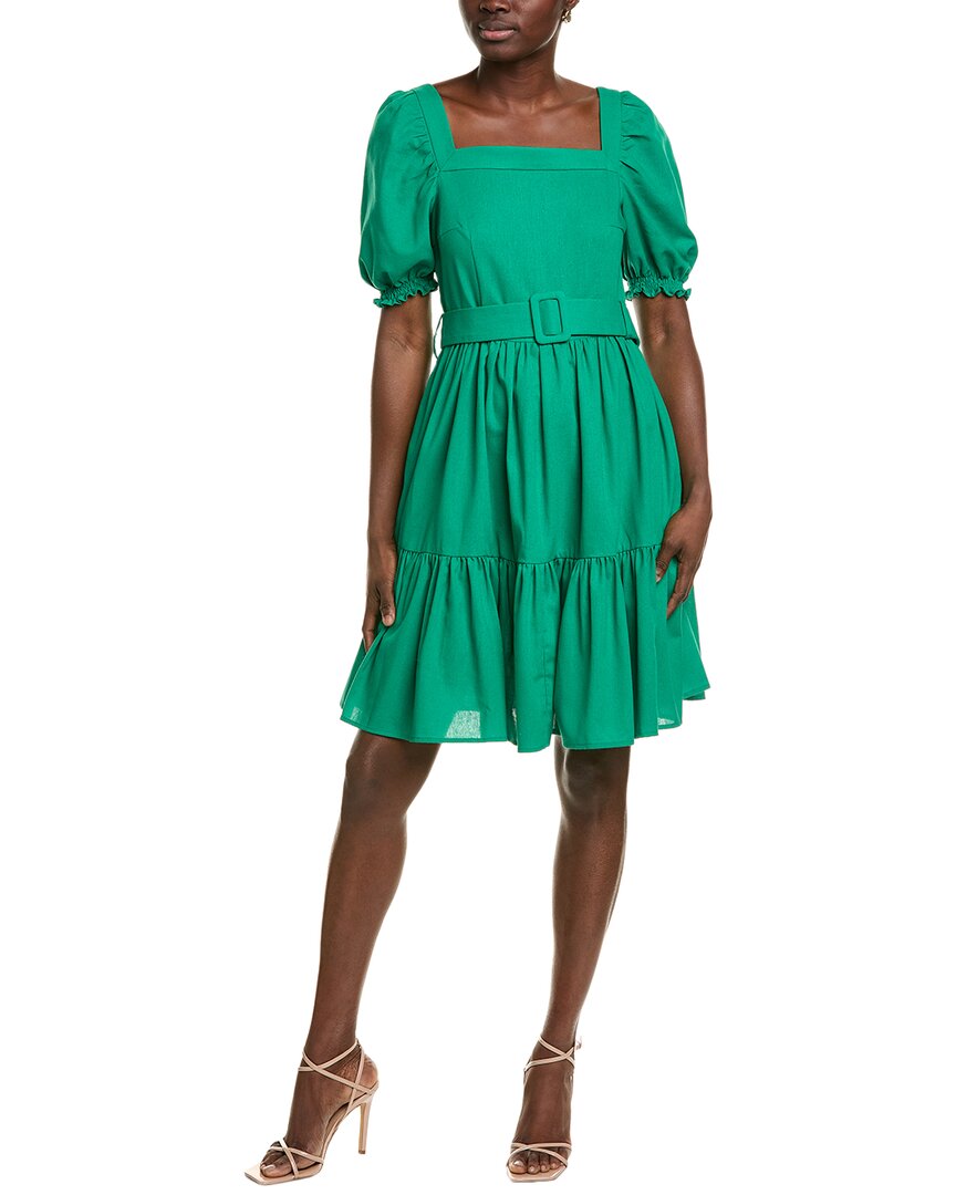 BGL Мини-платье из льняной смеси, зеленый
BGL Мини-платье из льняной смеси, зеленый