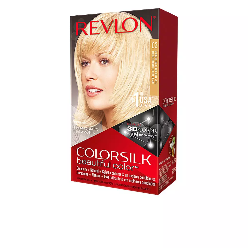 Краска для волос Colorsilk tinte Revlon Mass Market, цвет 03-rubio ultra claro, 1 шт.
Краска для волос Colorsilk tinte Revlon Mass Market, цвет 03-rubio ultra claro, 1 шт.