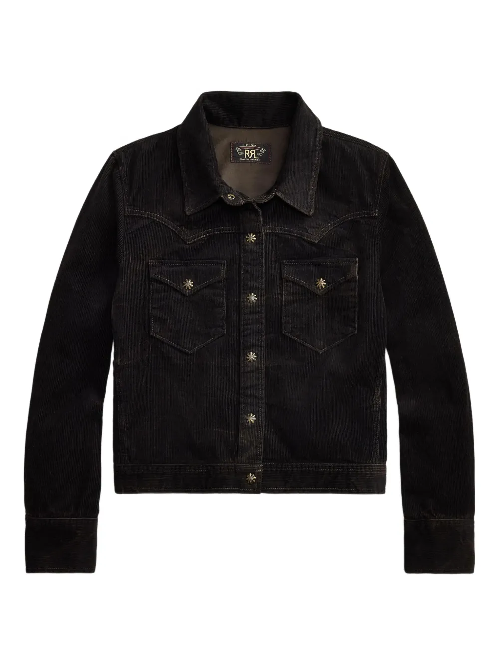 Вельветовая куртка на пуговицах Ralph Lauren Rrl, черный
Вельветовая куртка на пуговицах Ralph Lauren Rrl, черный