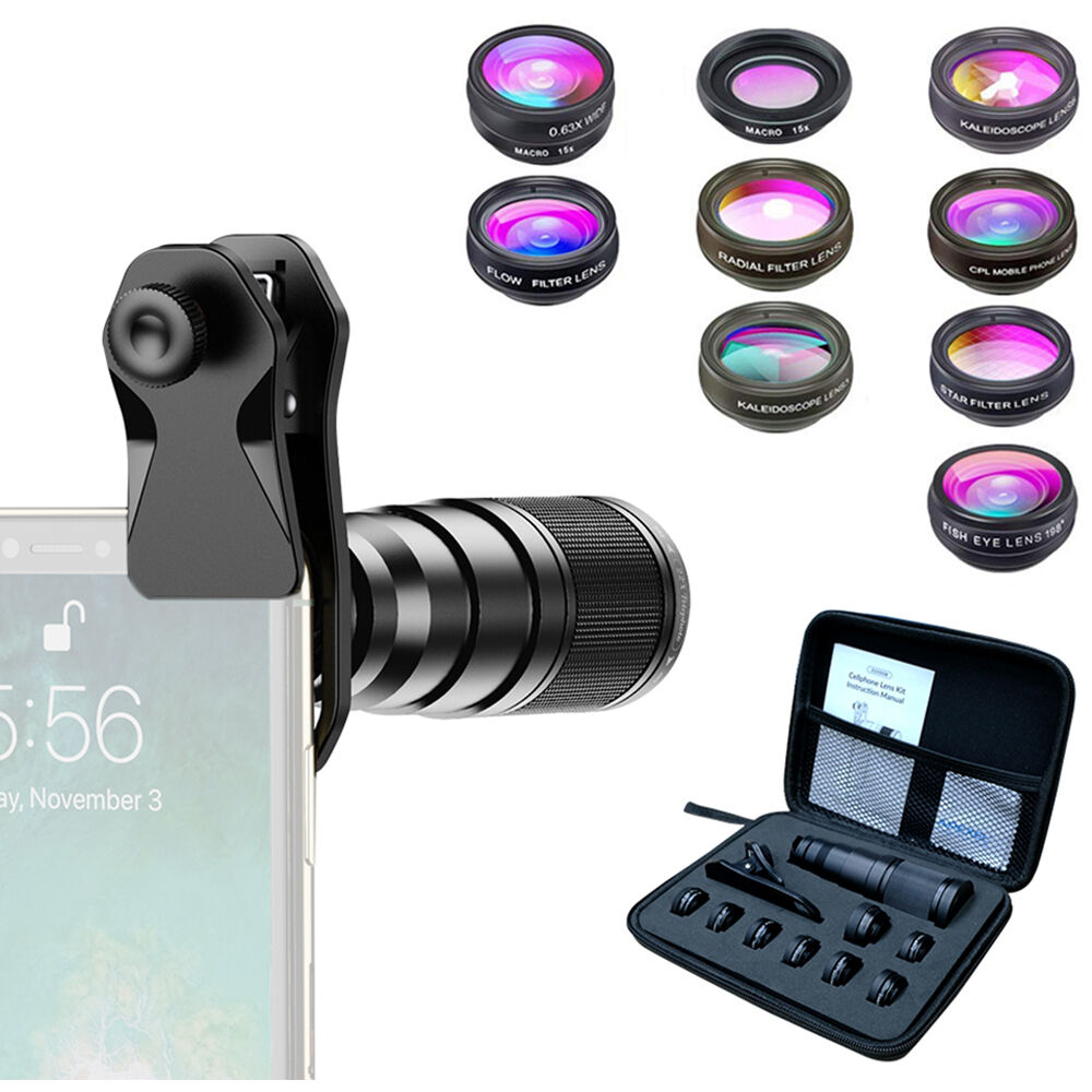 Apexel Multi-Functional 10-in-1 Lens Kit APL-22XDG9
Apexel Multi-Functional 10-in-1 Lens Kit APL-22XDG9