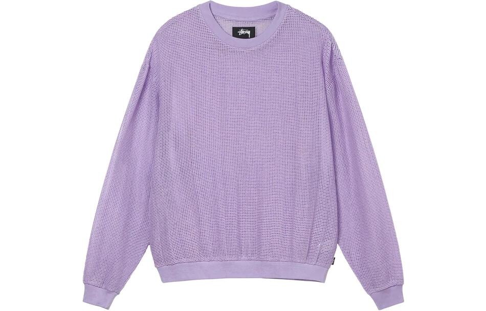 Джемпер с длинными рукавами и сетчатой вставкой Stüssy Stussy, фиолетовый
Джемпер с длинными рукавами и сетчатой вставкой Stüssy Stussy, фиолетовый