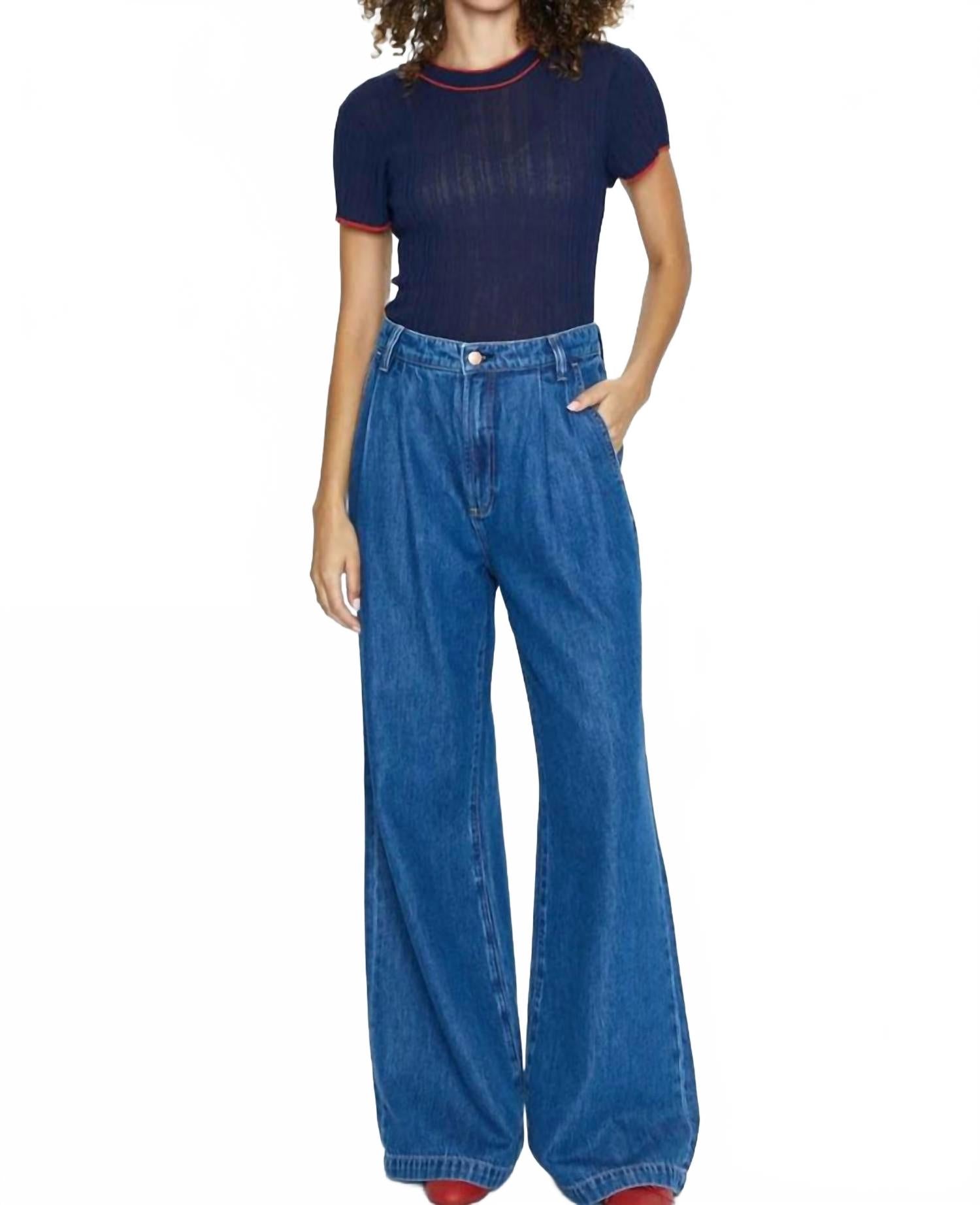 Виктория Широкие Брюки в оттенке Midnight Sun PISTOLA, Midnight Sun
Виктория Широкие Брюки в оттенке Midnight Sun PISTOLA, Midnight Sun