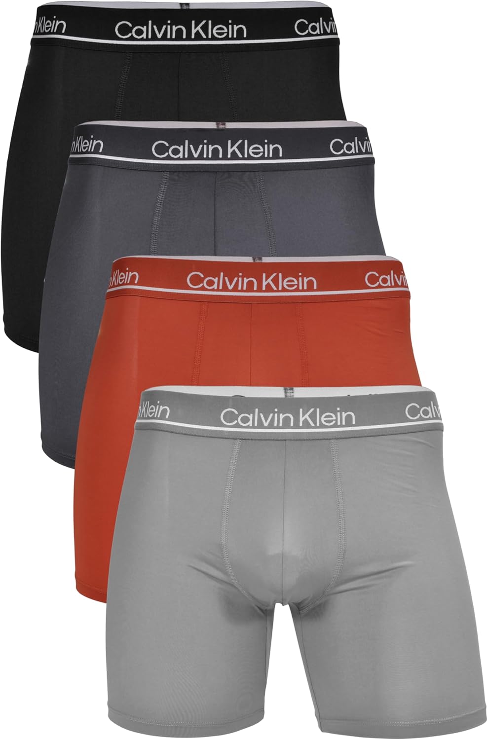 Мужские трусы-боксеры Calvin Klein из микрофибры, 4 шт., Black/Grey
Мужские трусы-боксеры Calvin Klein из микрофибры, 4 шт., Black/Grey