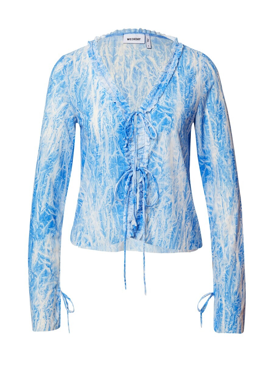 Лонгслив Weekday, синий/голубой
Лонгслив Weekday, синий/голубой