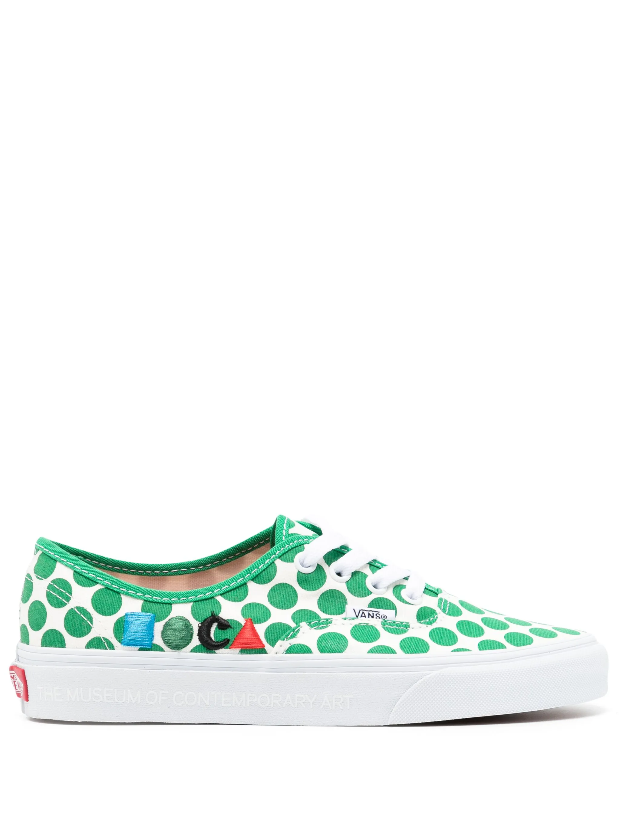 Кеды Authentic из коллаборации с MOCA Vans, зеленый
Кеды Authentic из коллаборации с MOCA Vans, зеленый