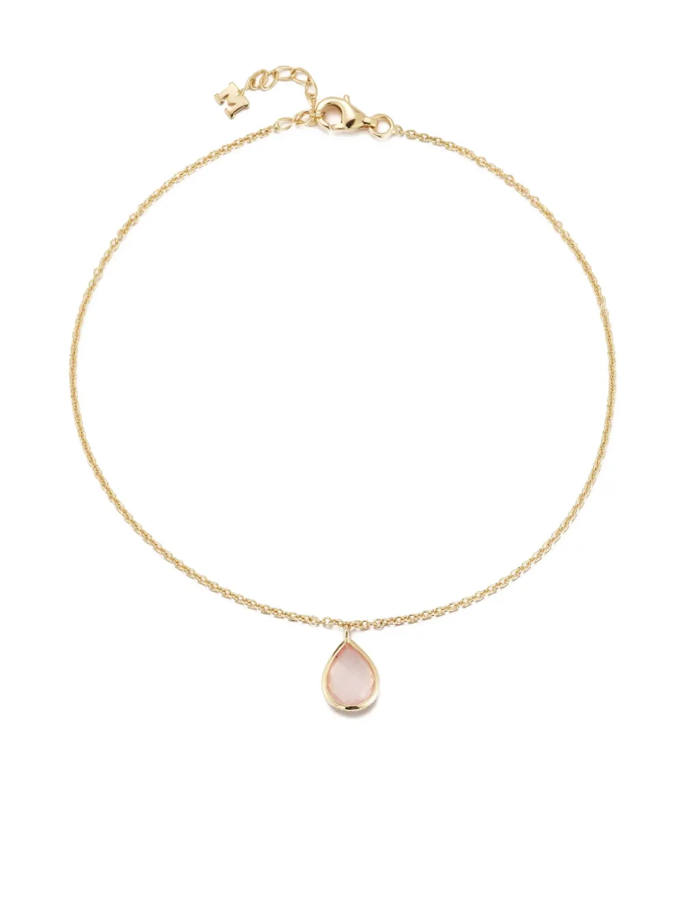 Браслет на лодыжку из 14-каратного желтого золота с розовым топазом Mateo, золотой
Браслет на лодыжку из 14-каратного желтого золота с розовым топазом Mateo, золотой