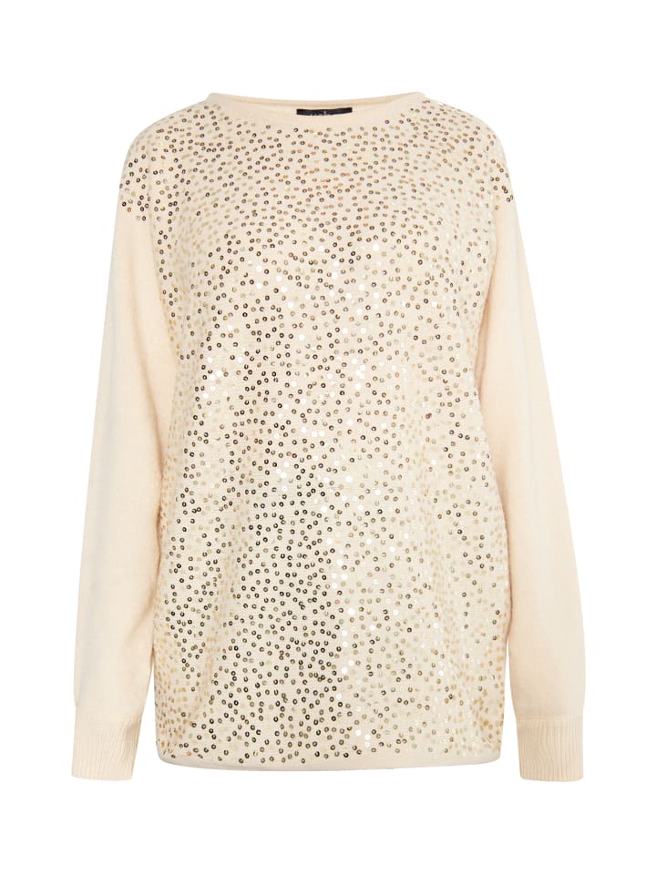 Женский вязаный свитер кремового цвета usha BLACK LABEL
Женский вязаный свитер кремового цвета usha BLACK LABEL