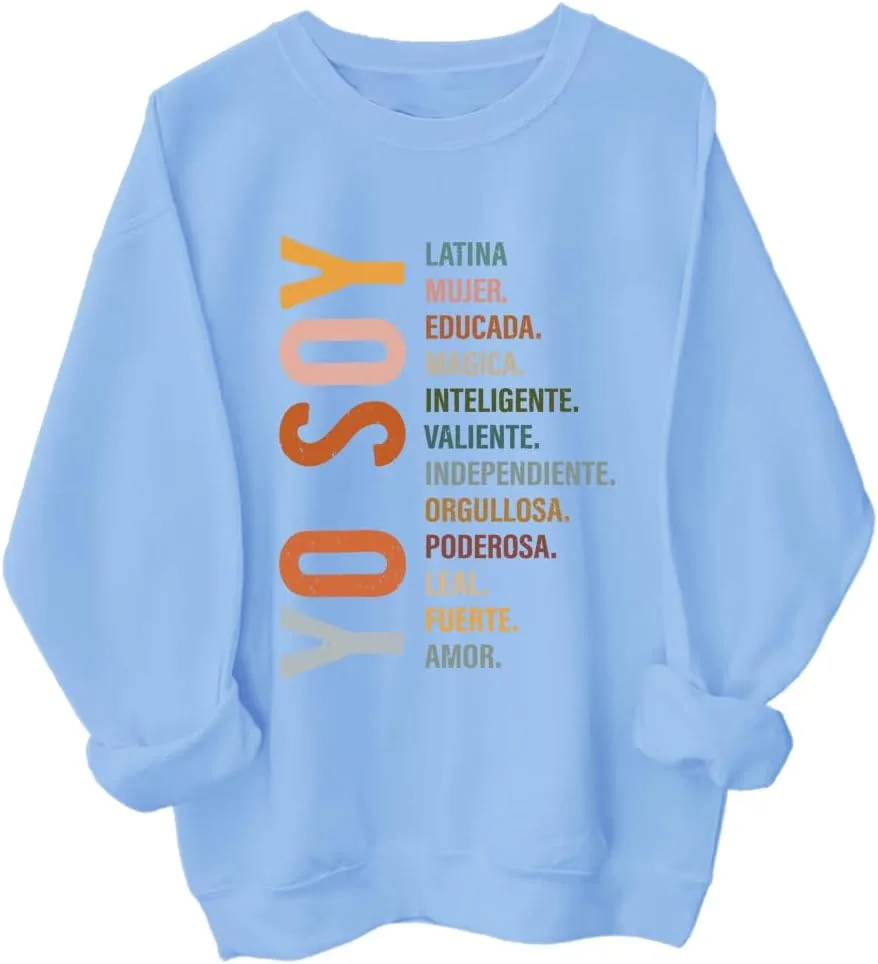 Толстовка Yo Soy Latina Mujer Relliot
Толстовка Yo Soy Latina Mujer Relliot