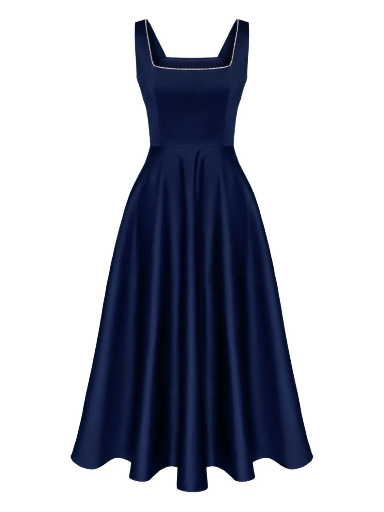 POST MERIDIEM декорированное платье миди, синий
POST MERIDIEM декорированное платье миди, синий