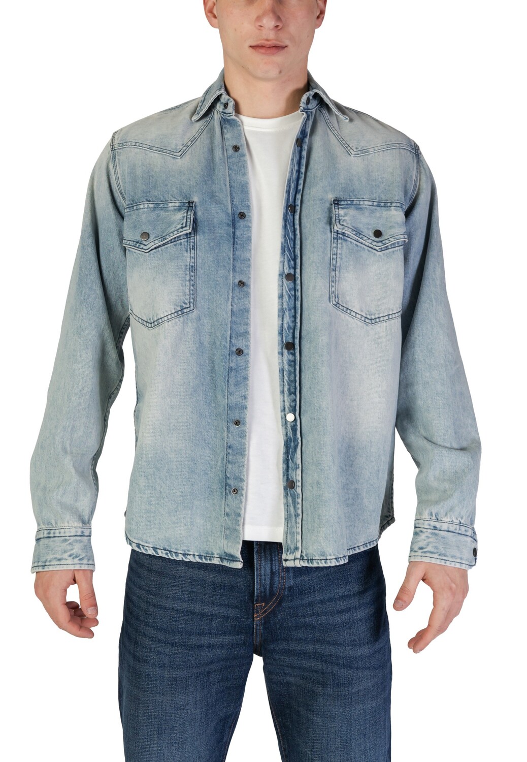 Рубашка BOSS джинсовая, синий
Рубашка BOSS джинсовая, синий