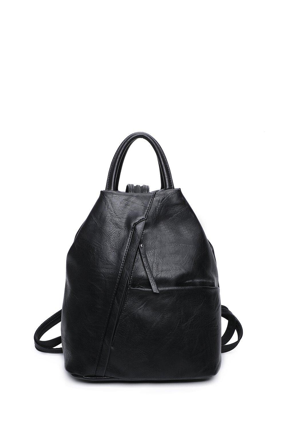 Рюкзак-трансформер Shira из искусственной кожи Fontanella Fashion, черный 
Рюкзак-трансформер Shira из искусственной кожи Fontanella Fashion, черный